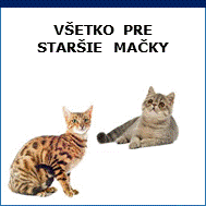 všetko pre staršie mačky